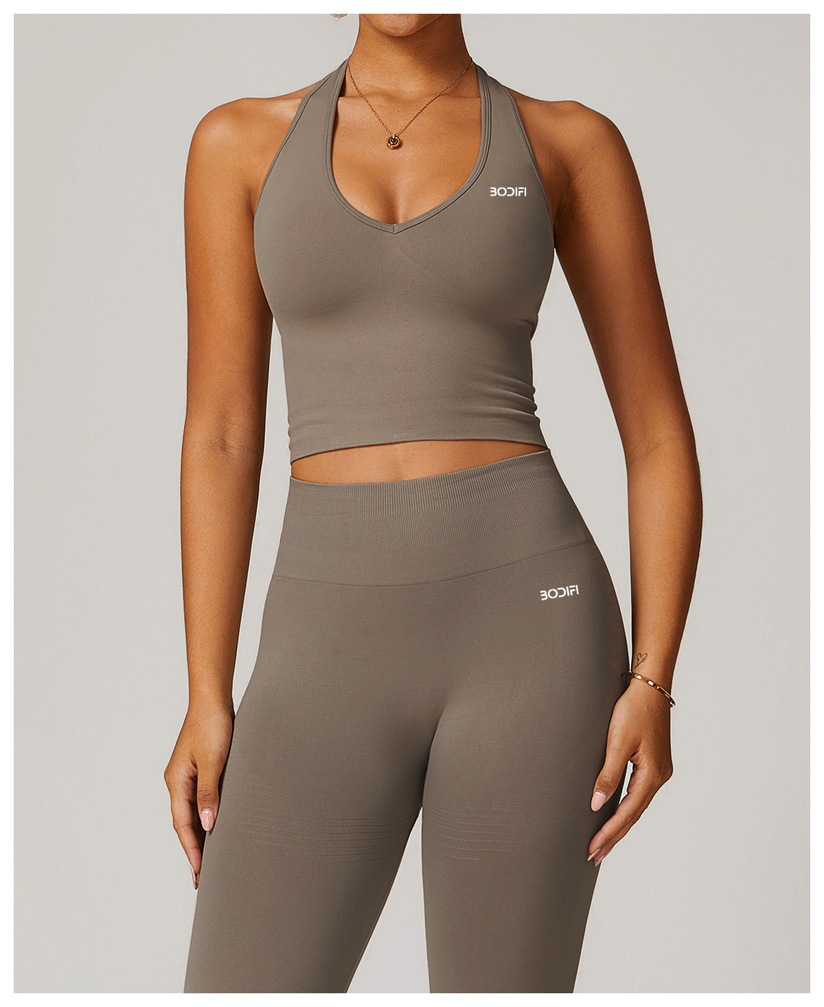 Serene Halter Crop Top