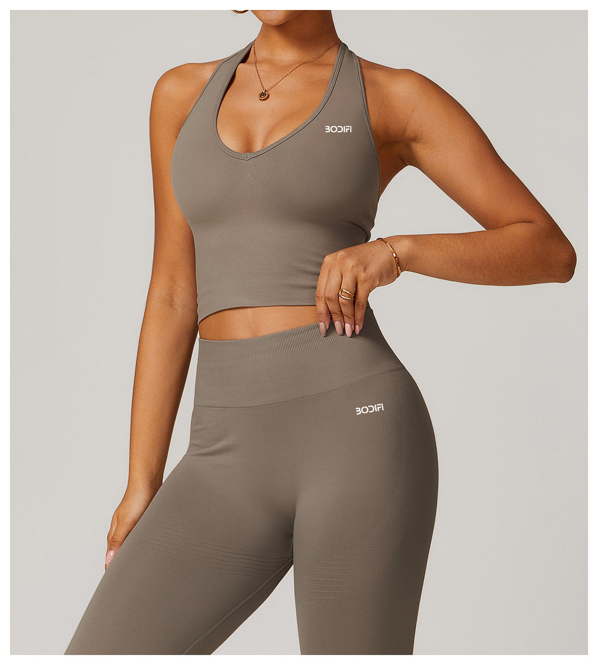 Serene Halter Crop Top