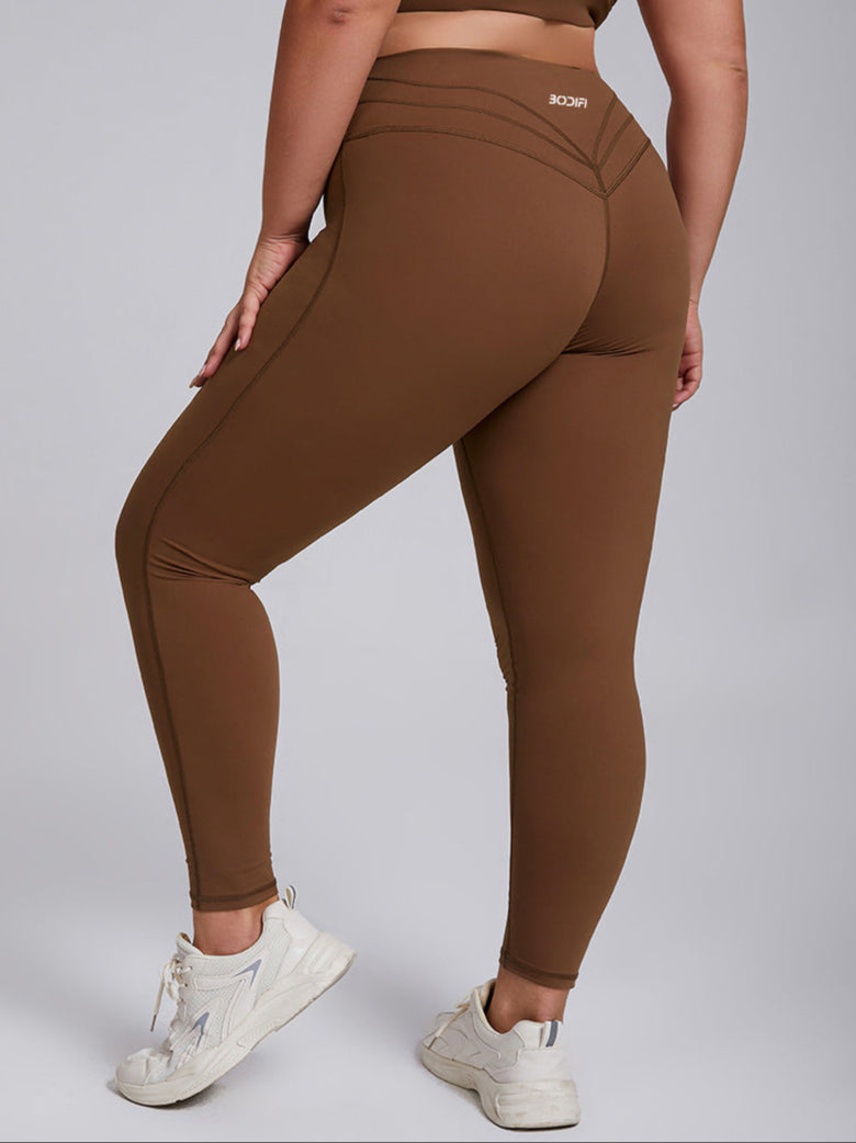 Cocoa Cross Leggings