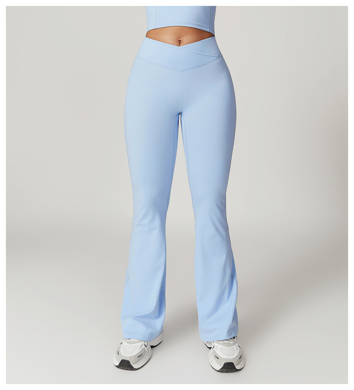 Azure Breeze Flare Pants