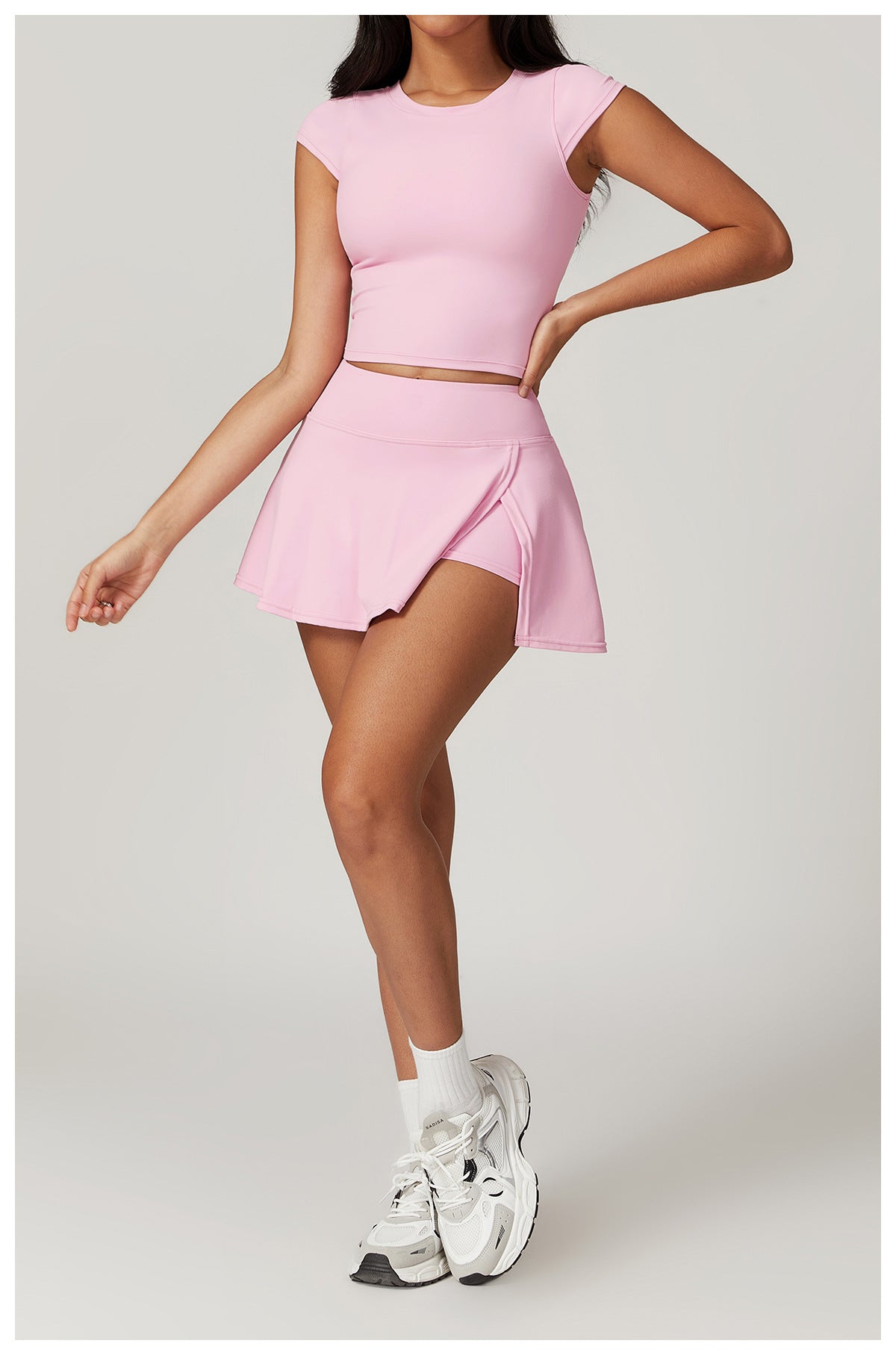 Soft Bloom Tennis Skirt