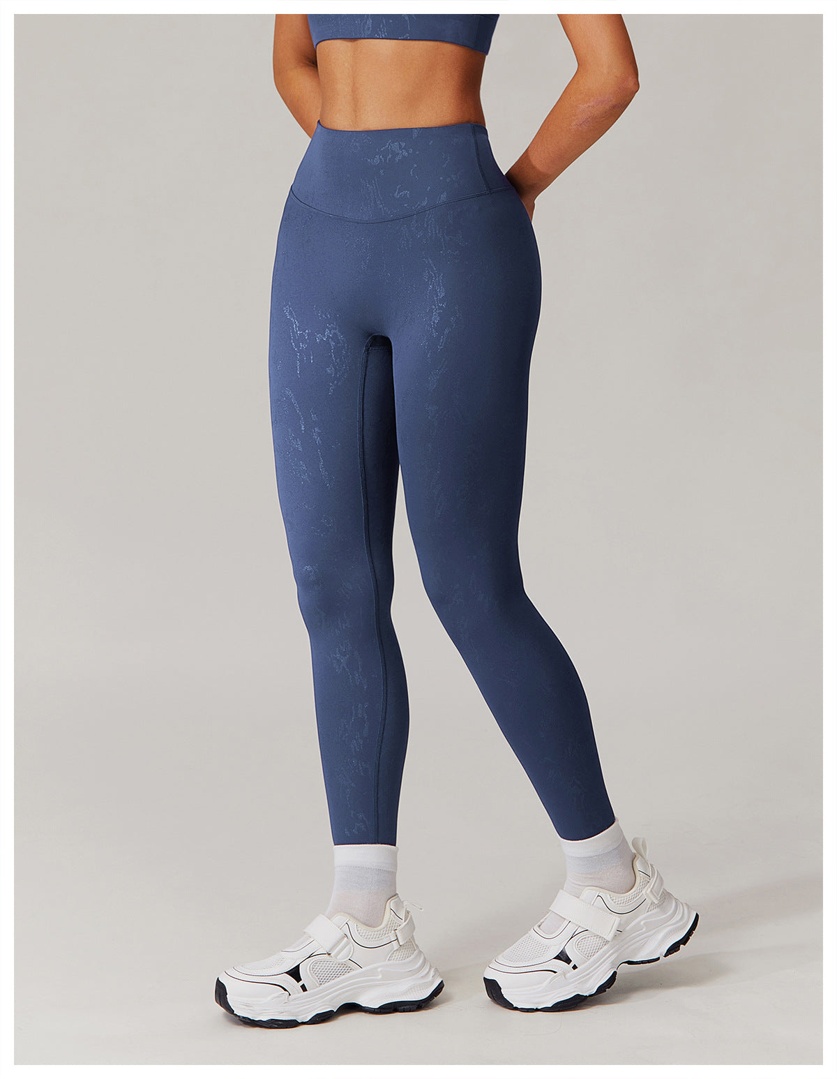 Blue Mirage Print Leggings