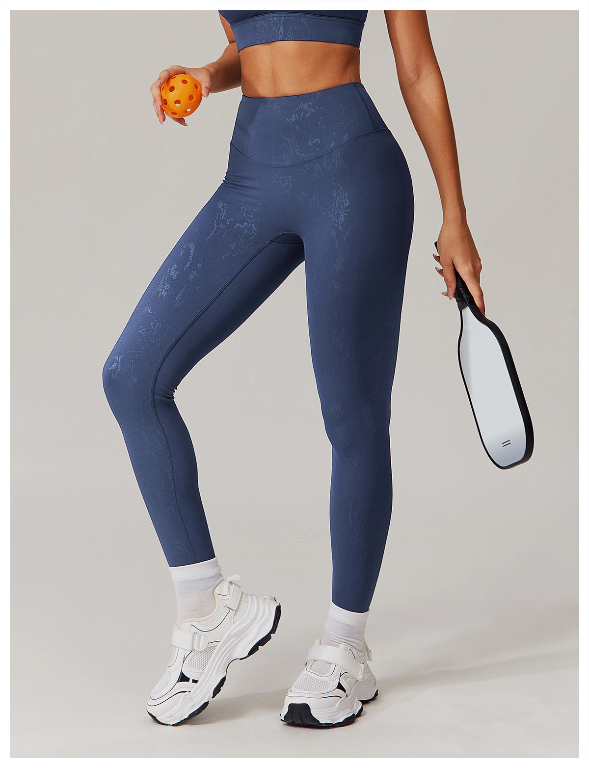 Blue Mirage Print Leggings