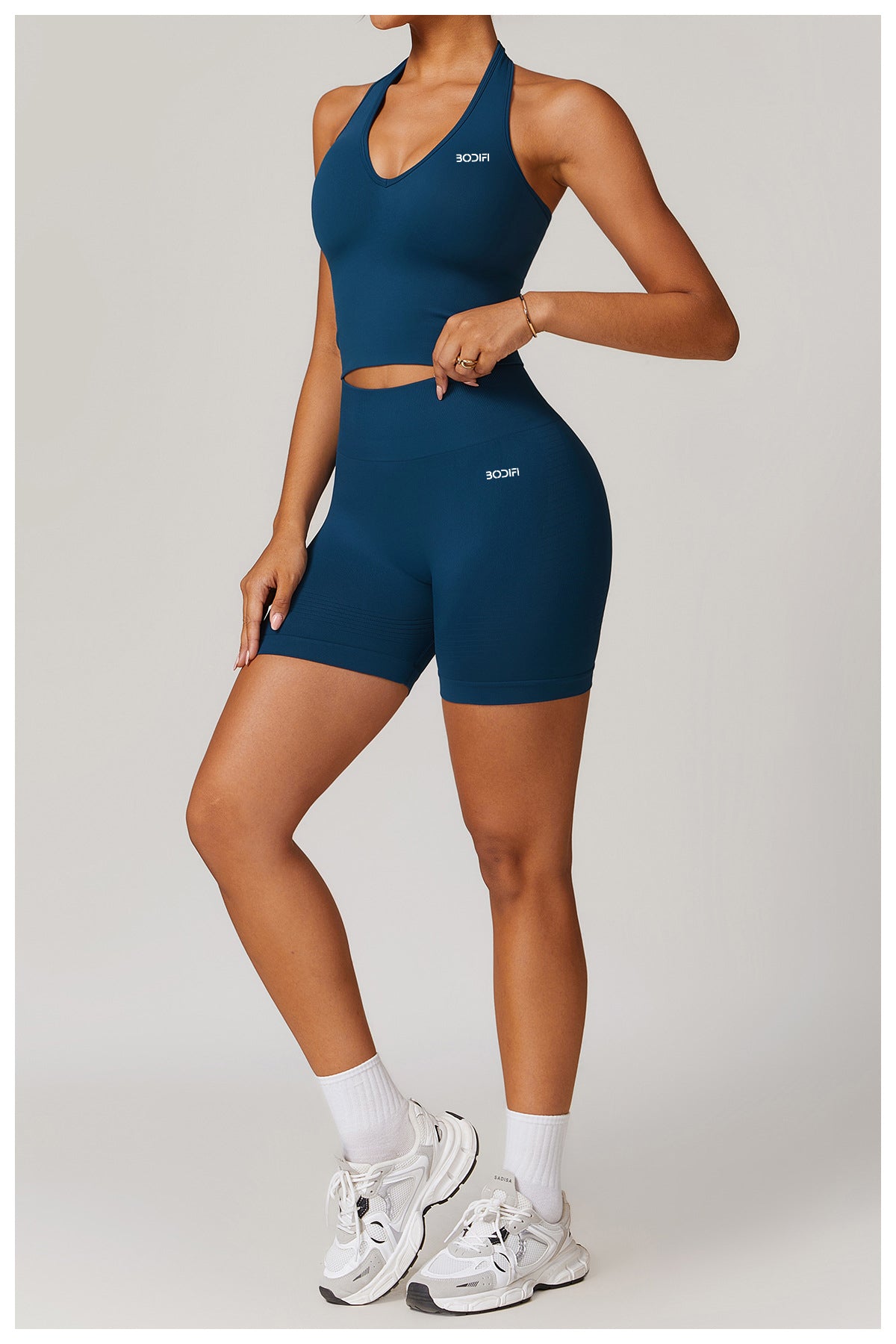 Deep Sea High Waist Shorts