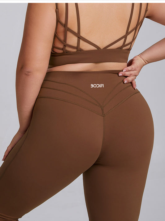 Cocoa Cross Leggings