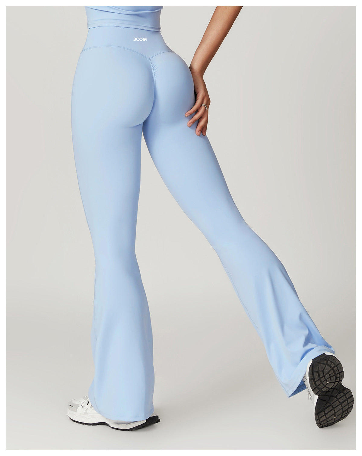 Azure Breeze Flare Pants